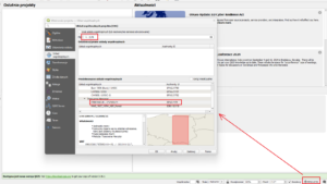 Ustawianie układu współrzędnych w QGIS