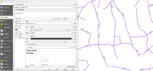 Zakładka Etykiety QGIS