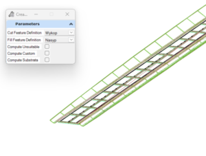 Create Cut Fill Volumes OpenRoads Designer