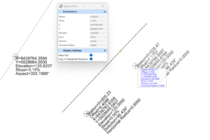 OpenRoads Designer - Analyze Point