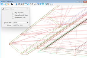 Objętość brył robót ziemnych OpenRoads Designer