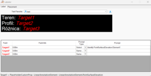 OpenRoads Designer - Tworzenie Label Definition