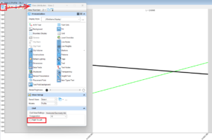 OpenRoads Designer - Profil od prawej do lewej strony