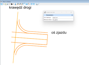 OpenRoads Designer Powiązania Civil Cell