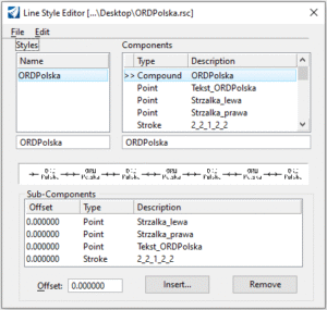 Microstation Line Style Compound