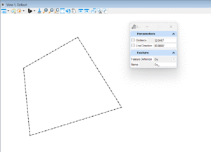 OpenRoads Designer Rysowanie dna zbiornika