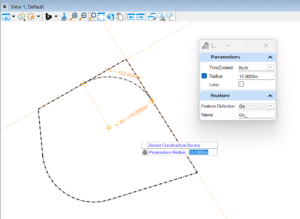 OpenRoads Designer Rysowanie dna zbiornika