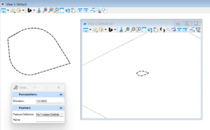 OpenRoads Designer Profile by Constant Elevation