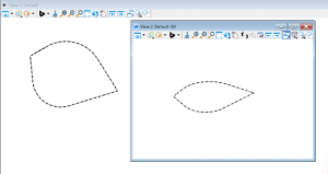 OpenRoads Designer Dno zbiornika 2D i 3D
