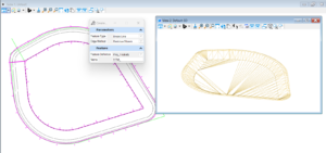 OpenRoads Designer Siatka trójkątów zbiornika