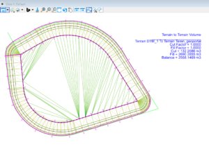 OpenRoads Designer Analyze Volume