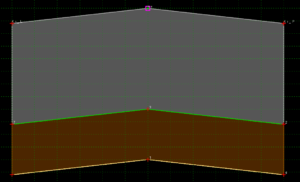 OpenRoads Designer - Nakładka dwuwarstwowa