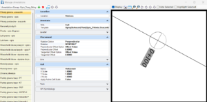 OpenRoads Designer - Annotation Group hektometr
